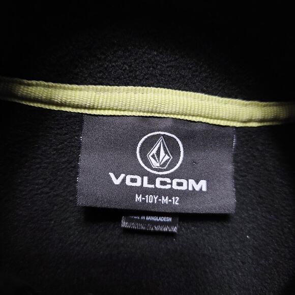 Volcom Stone Camo Fleece Boys Full-Zip Jacket Size Medium 10-12 Sherpa - Picture 7 of 7